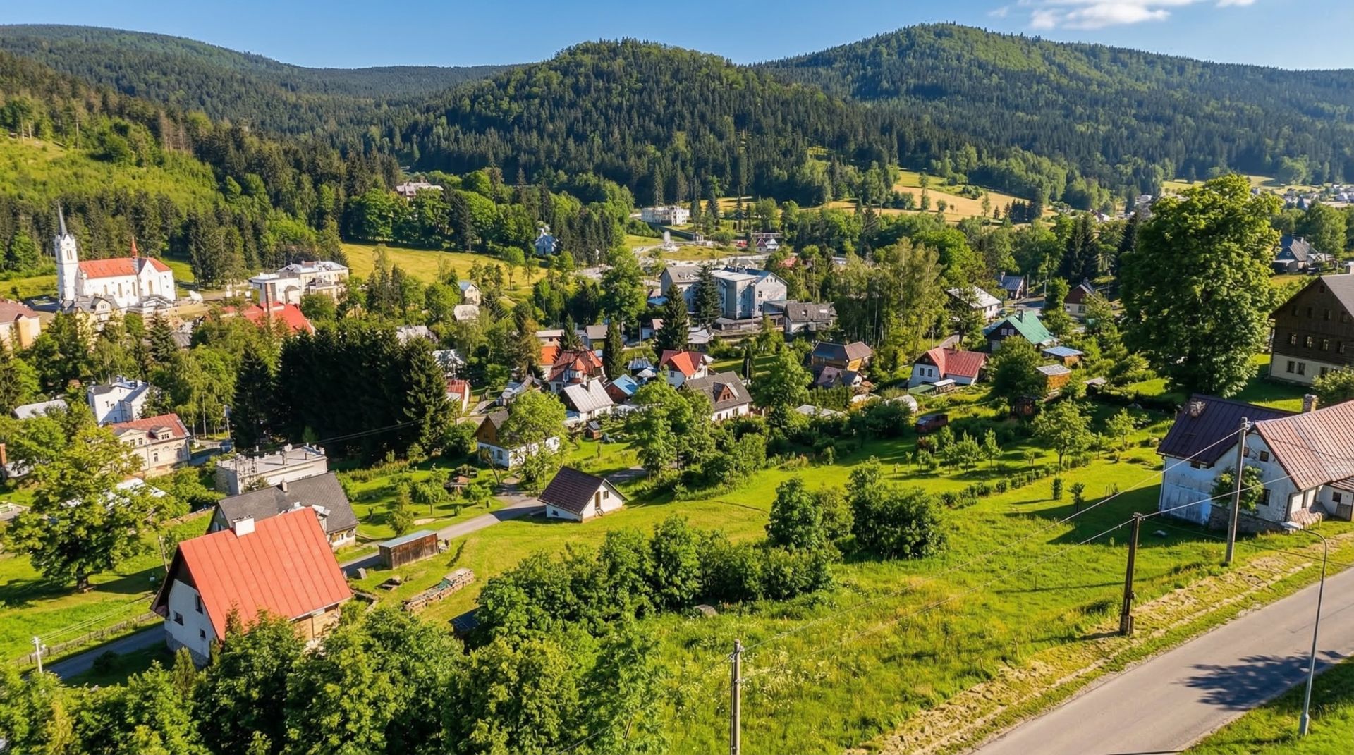 Prodej stavebního pozemku 1021 m² Josefův Důl