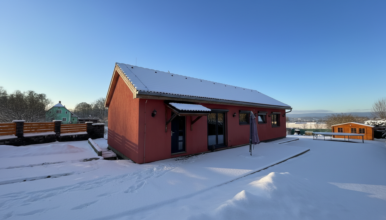 Bungalov 4+kk, 88m2, ul. Edisonova, Liberec  Doubí,  pozemek 616m2