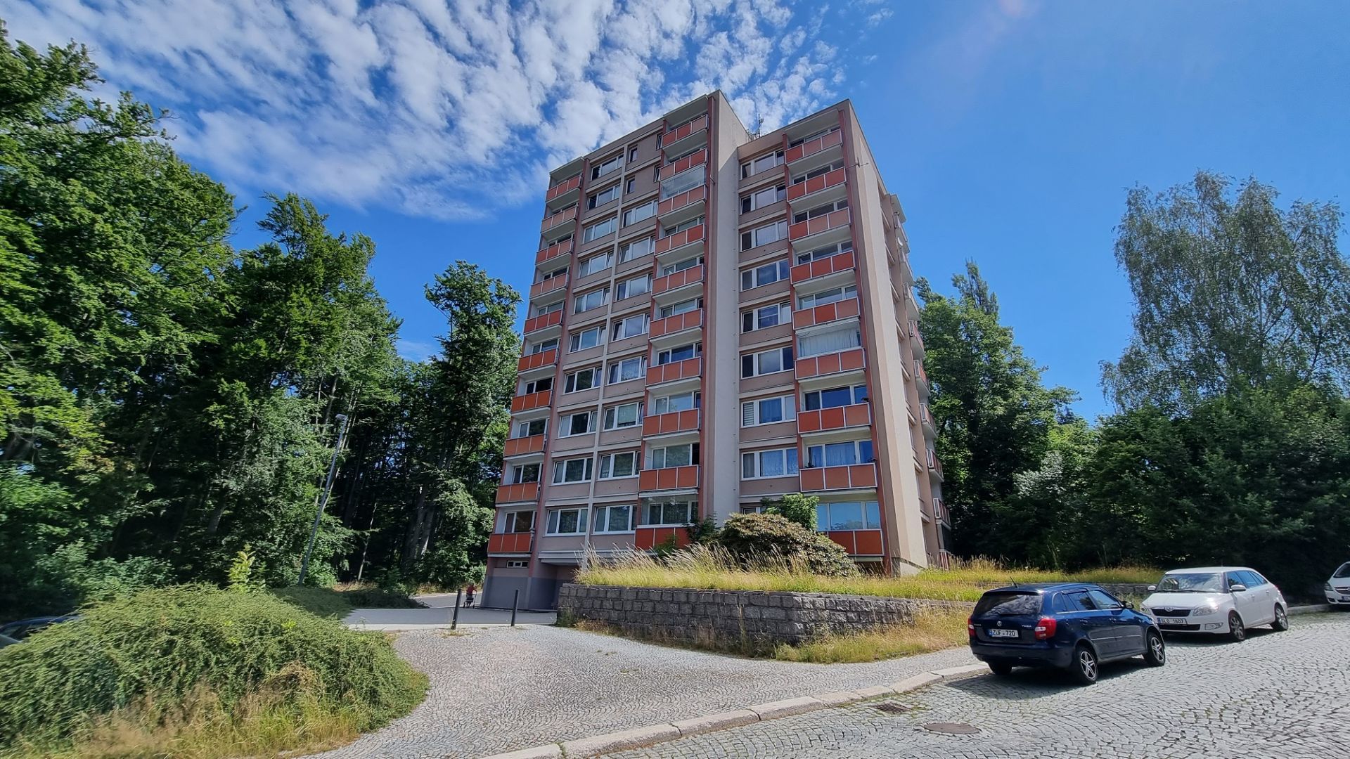 Byt v OV 2+1 + Lodžie, 49 m2,  Liberec - Kristiánov
